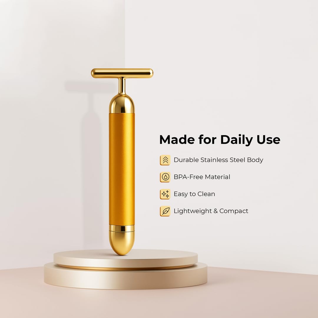 Shopzora™ 24K Gold Face Massager