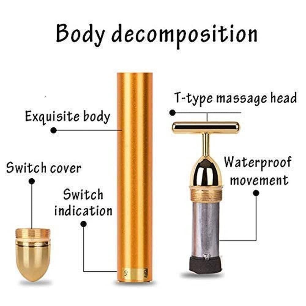 Shopzora™ 24K Gold Face Massager
