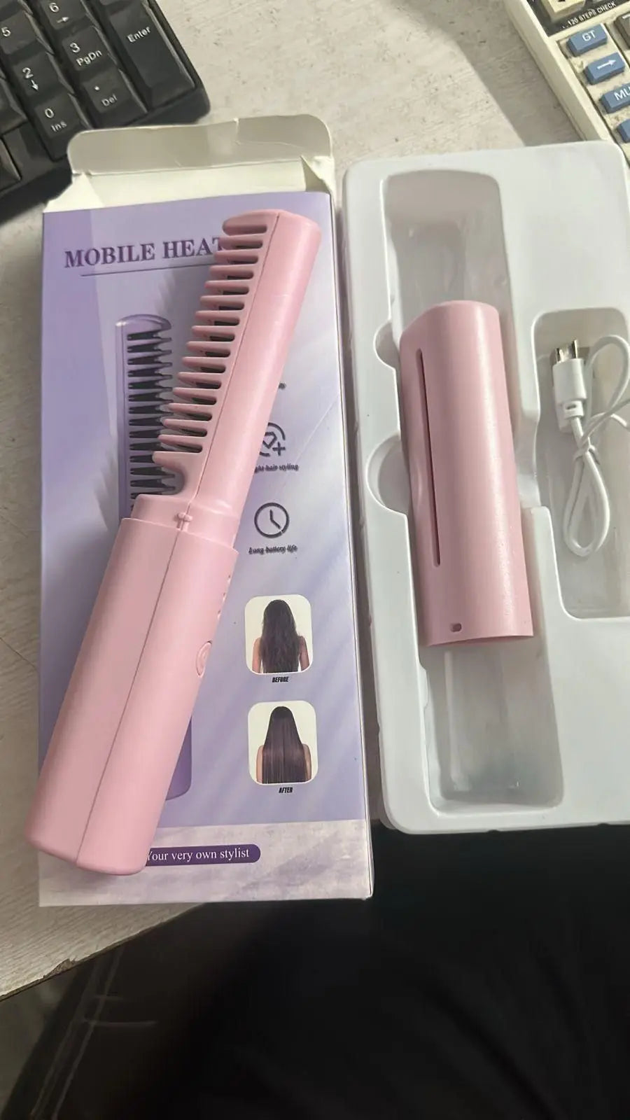 Meneflix Mini Rechargeable Straightener