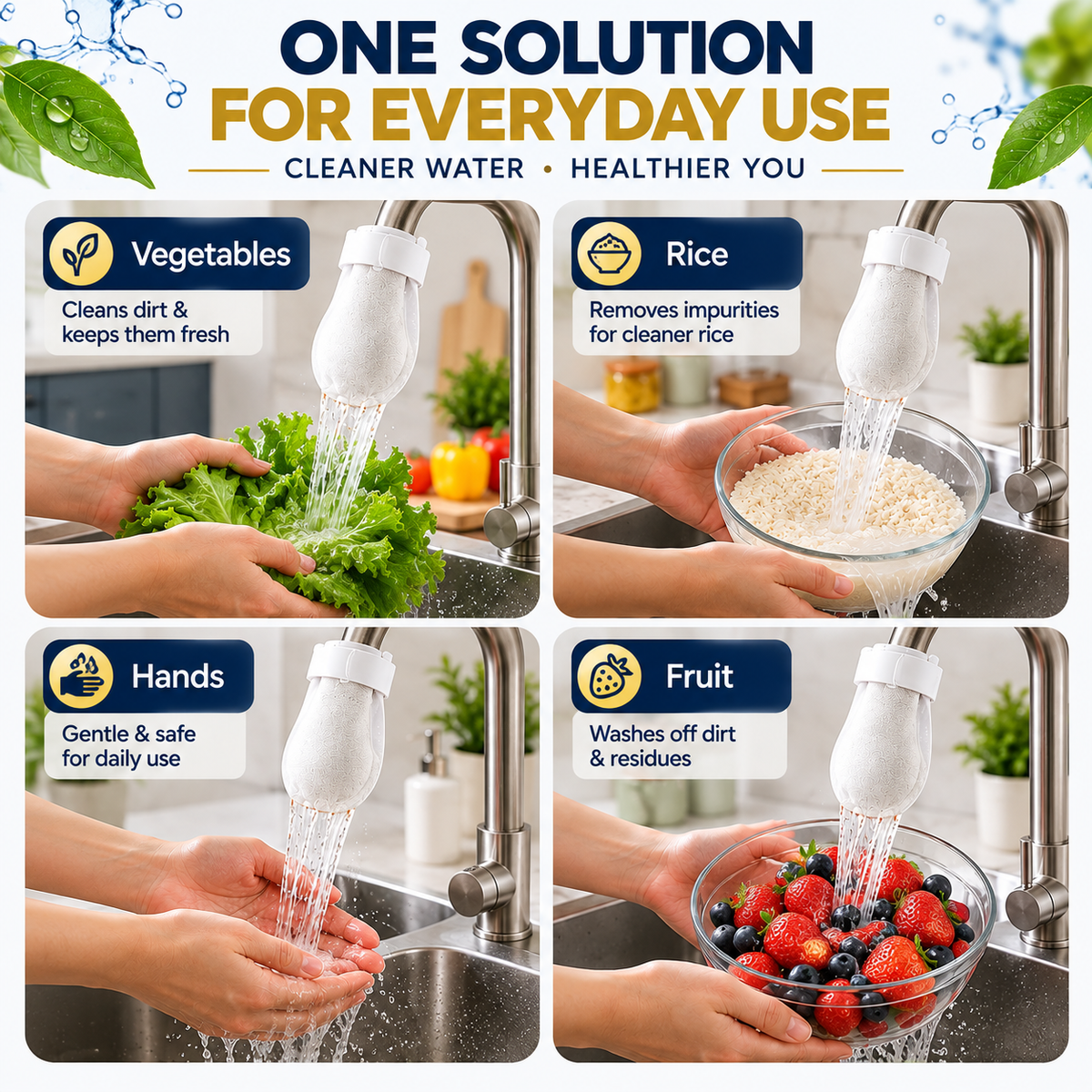 CLEAR TAP™ WATER FILTER (Buy 10 Get 10 FREE)