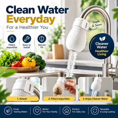 CLEAR TAP™ WATER FILTER (Buy 10 Get 10 FREE)