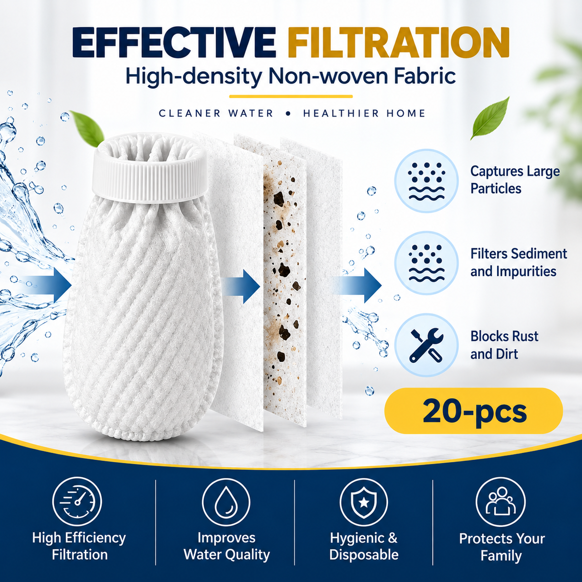 CLEAR TAP™ WATER FILTER (Buy 10 Get 10 FREE)