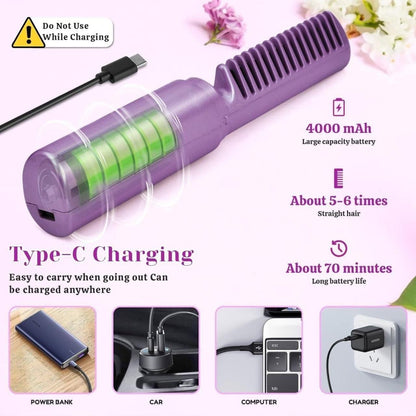 Meneflix Mini Rechargeable Straightener