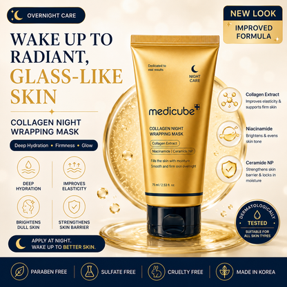 Korean Collagen Overnight Wrapping Mask Pro (75ml)